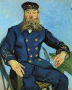 Vincent Van Gogh The Postman, Joseph Roulin oil on canvas